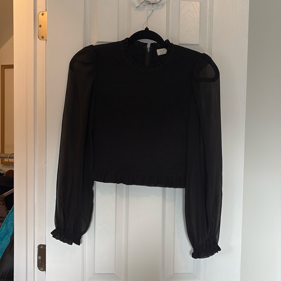 Aritzia Wilfred Blouse - black size XS - Picture 1 of 2